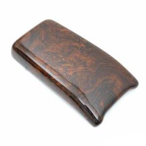 Mercedes CLK W208 Armrest Box Lid - Omac - Walnut - '98-'03 Mercedes CLK W208 Armrest Box Lid - Omac - Walnut - '98-'03